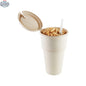 All-in-One Snack and Drink Cup (16 oz) - BPA-Free Bamboo, Eco-Friendly, Dishwasher-Safe - Shopthatapp.ca