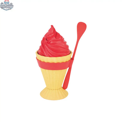 Eco-Friendly Ice Cream Cup with Spoon - Enjoy Your Treats Responsibly - Shopthatapp.ca