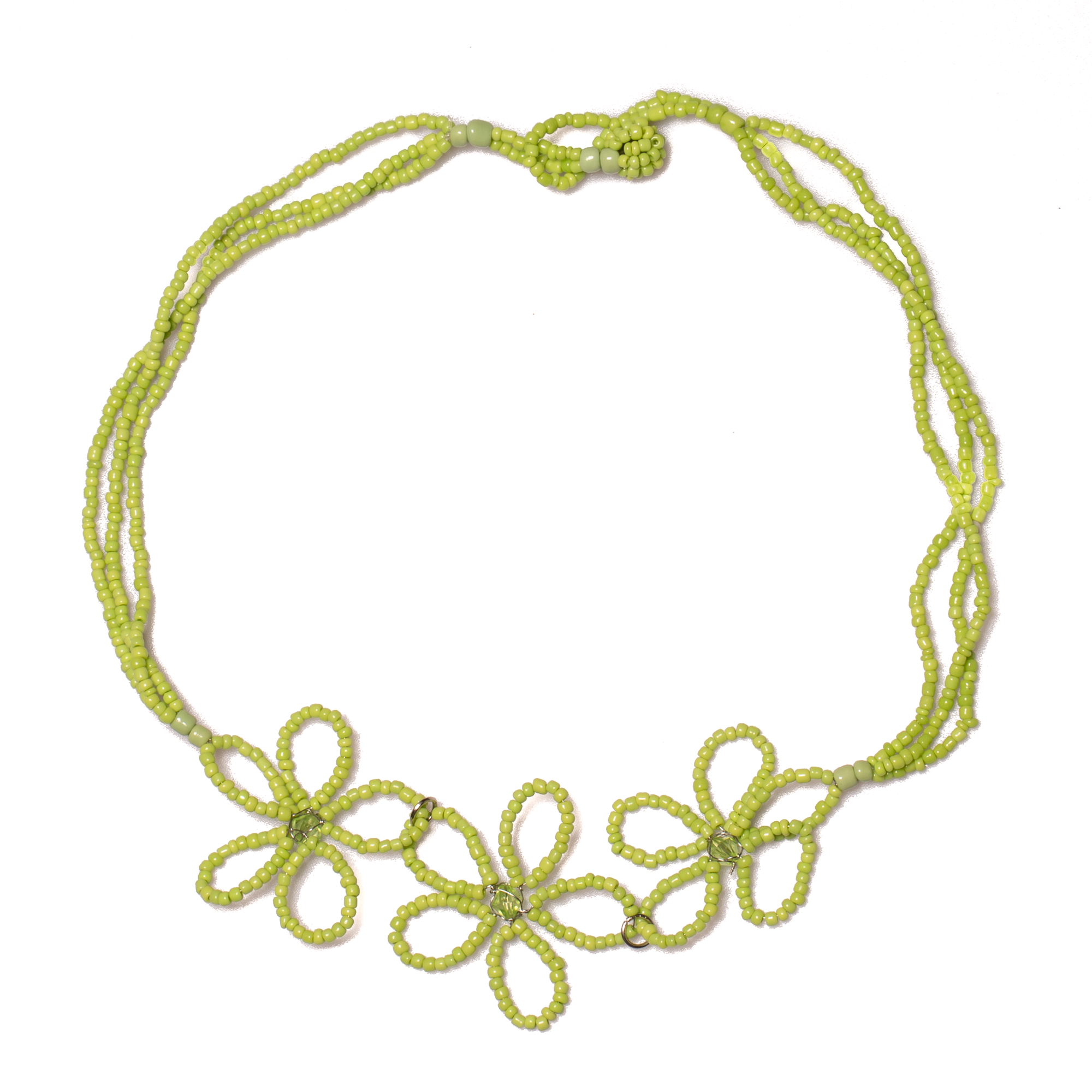 Beaded Flower Necklace - Shopthatapp.ca