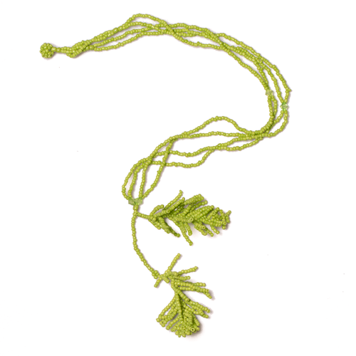 Beaded Leaf Necklace - Shopthatapp.ca