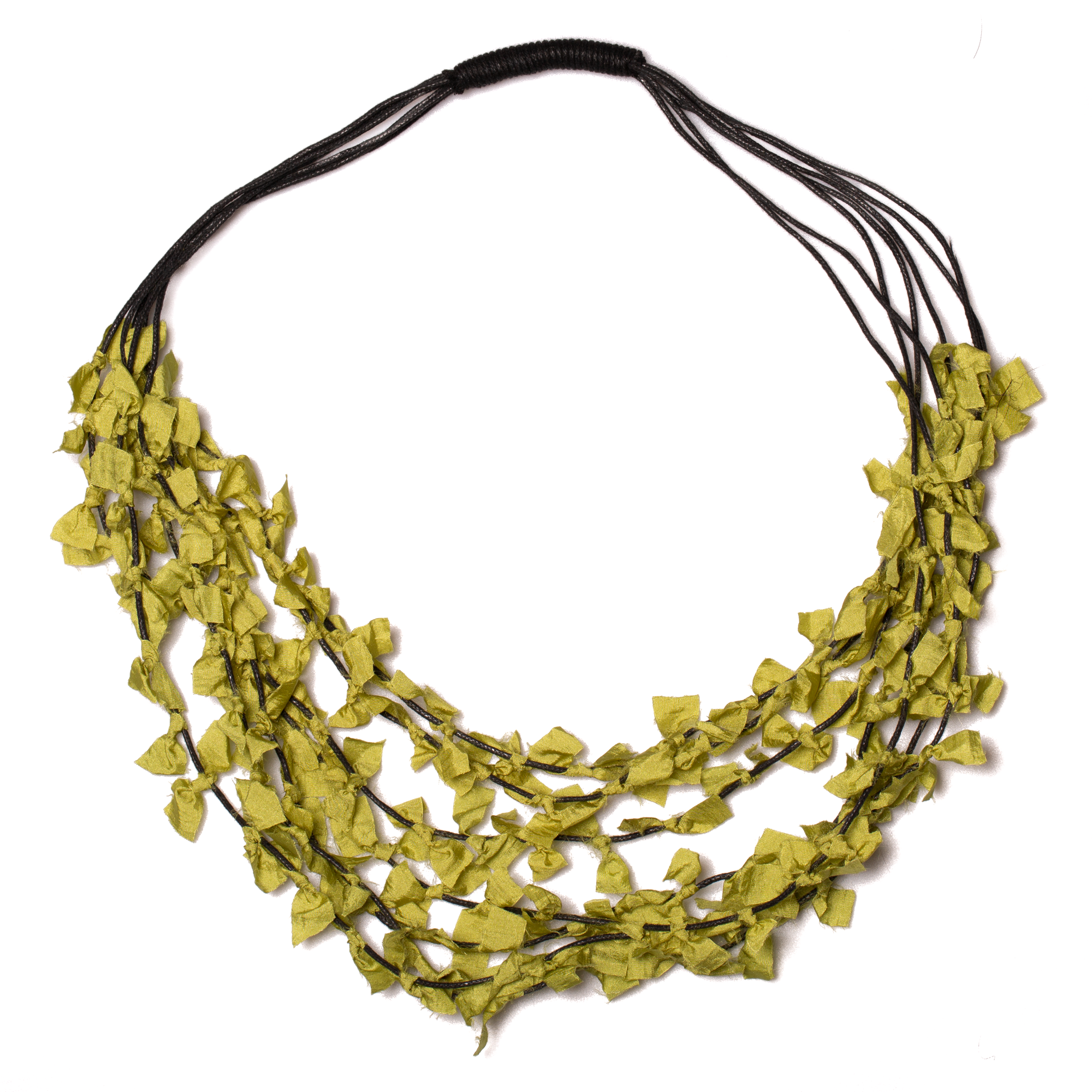 Multi Strand Fabric Necklace - Stylish and Versatile Multi Strand Necklace - Shopthatapp.ca