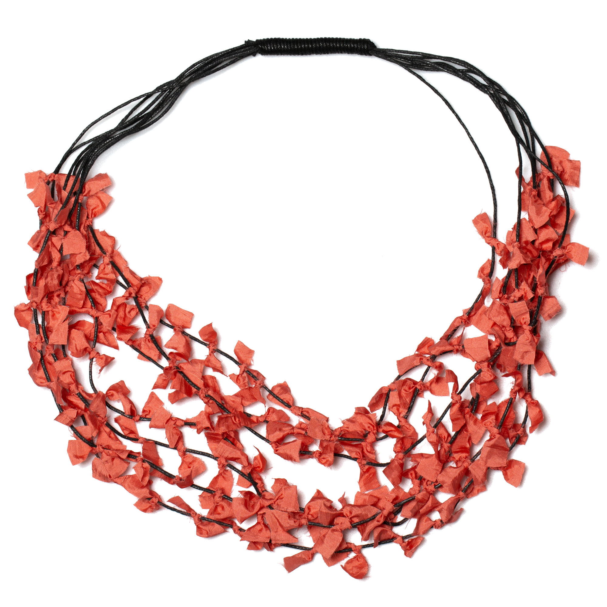 Multi Strand Fabric Necklace - Stylish and Versatile Multi Strand Necklace - Shopthatapp.ca