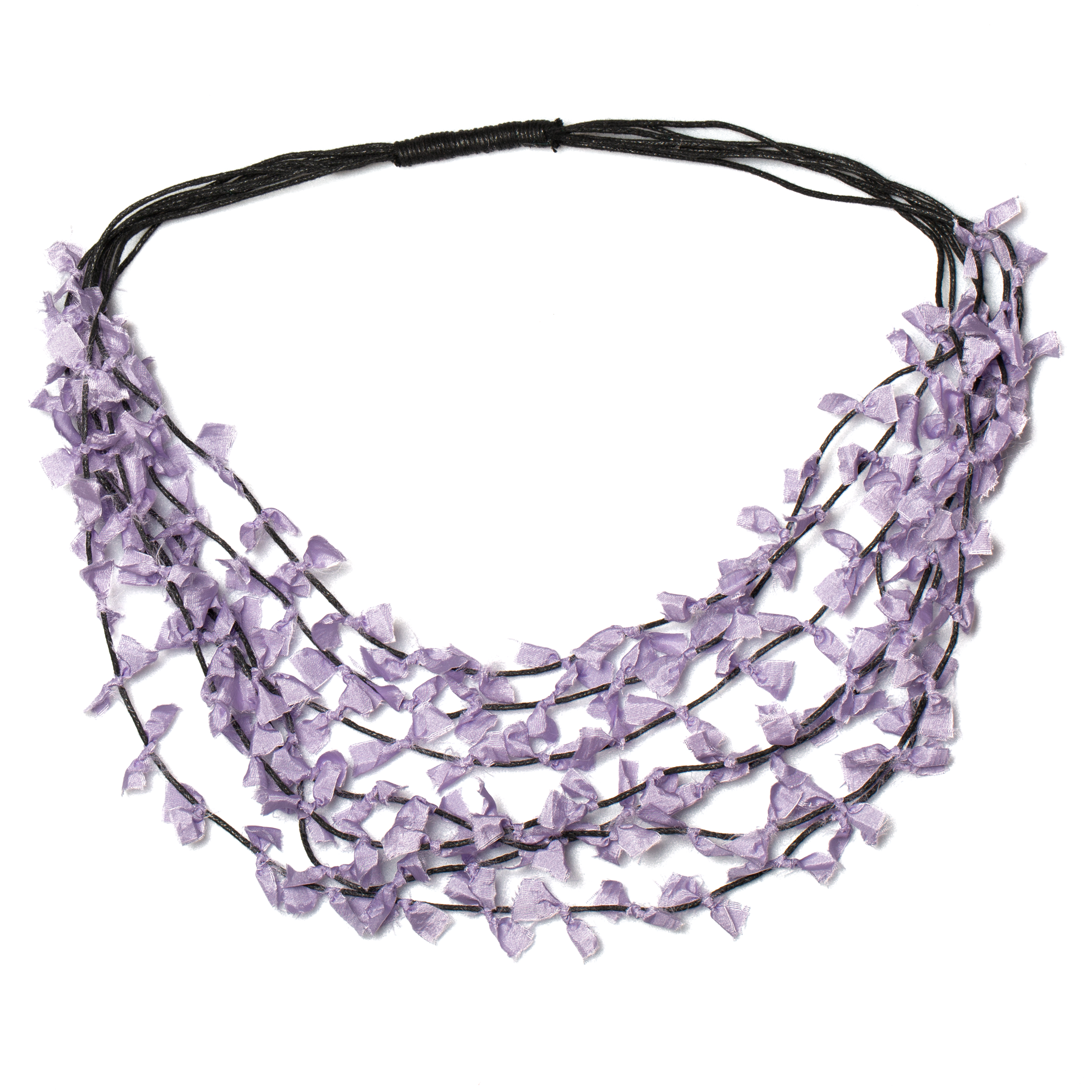 Multi Strand Fabric Necklace - Stylish and Versatile Multi Strand Necklace - Shopthatapp.ca