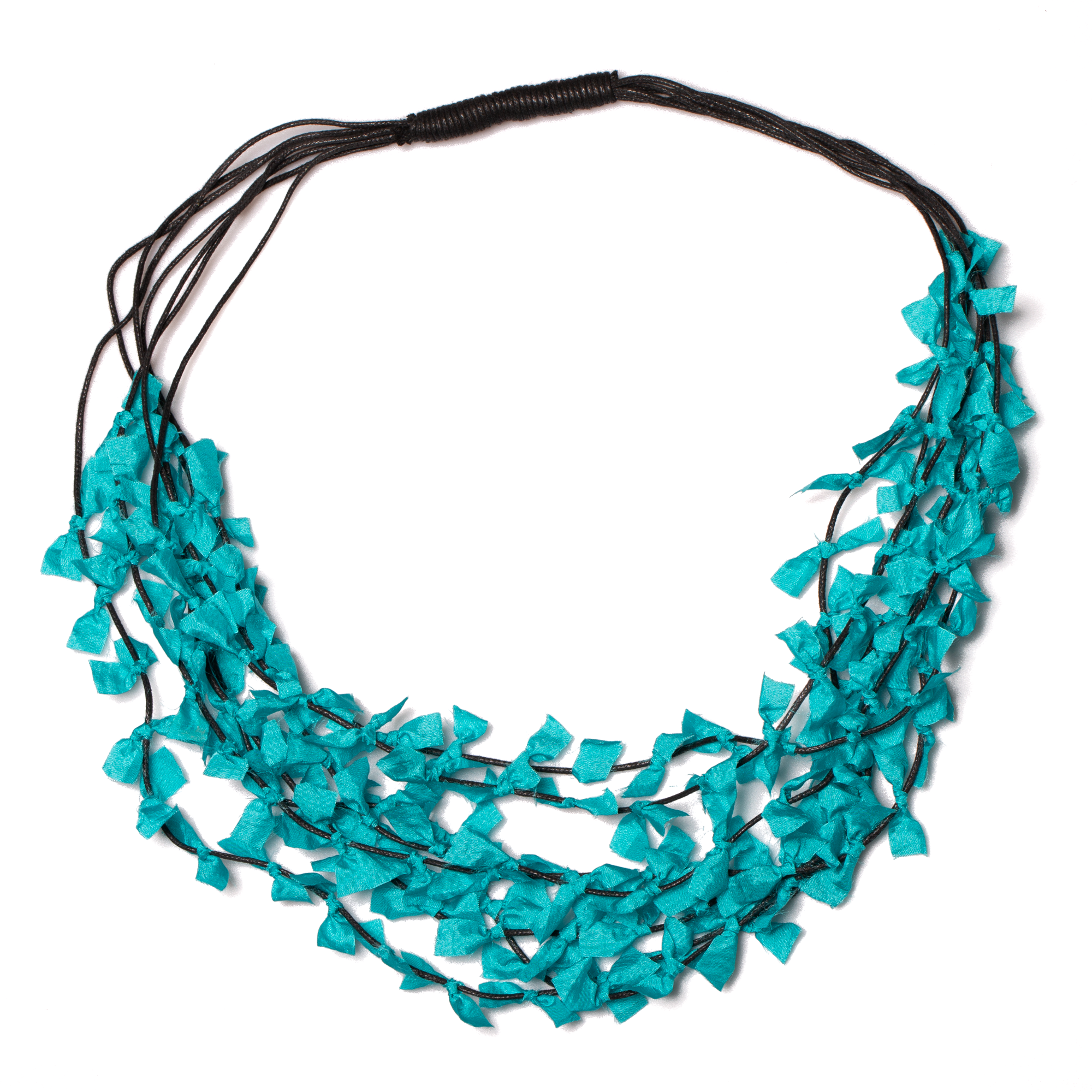 Multi Strand Fabric Necklace - Stylish and Versatile Multi Strand Necklace - Shopthatapp.ca