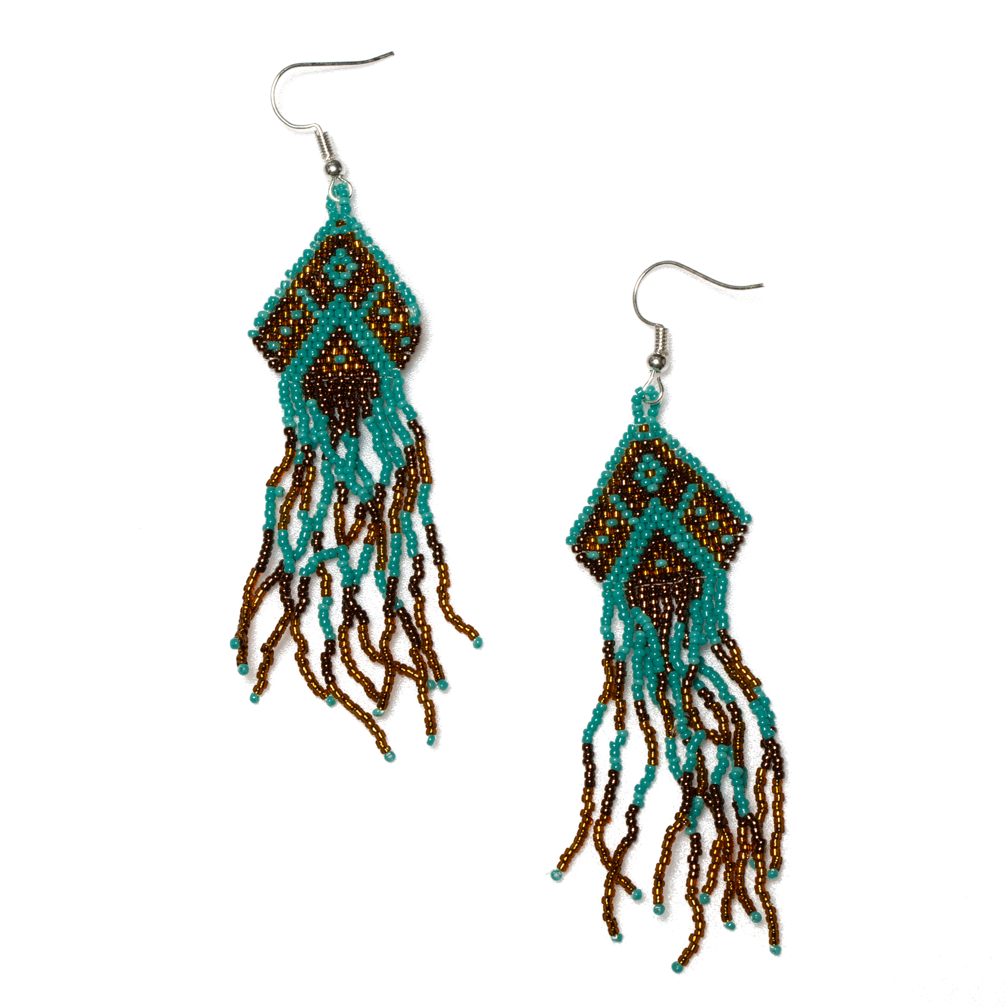 Beaded Aztec Earrings for a Unique Bohemian Look - Shopthatapp.ca