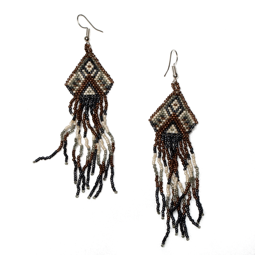Beaded Aztec Earrings for a Unique Bohemian Look - Shopthatapp.ca