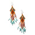 Beaded Aztec Earrings for a Unique Bohemian Look - Shopthatapp.ca