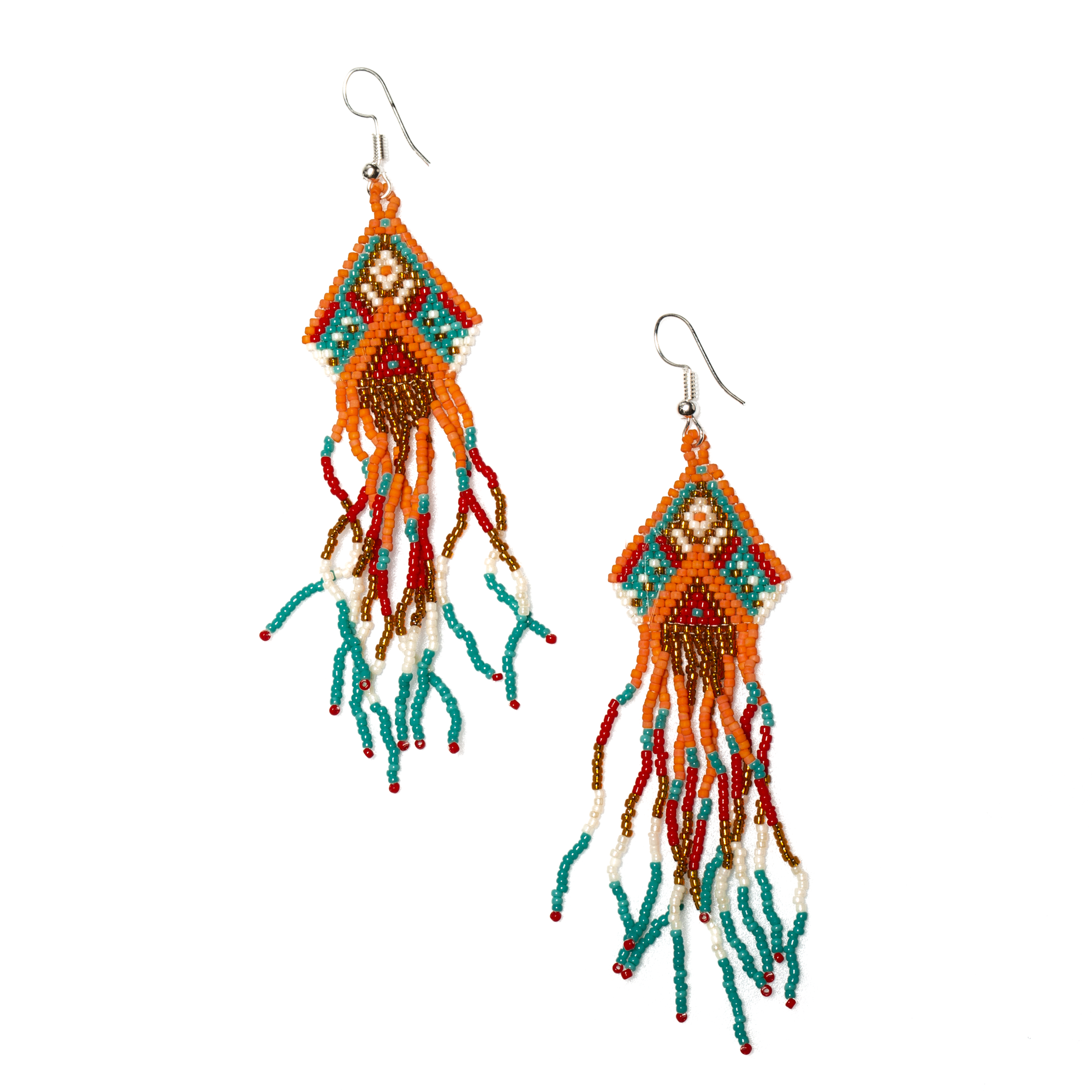Beaded Aztec Earrings for a Unique Bohemian Look - Shopthatapp.ca