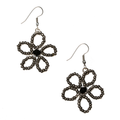 Beaded Flower Earrings - Shopthatapp.ca