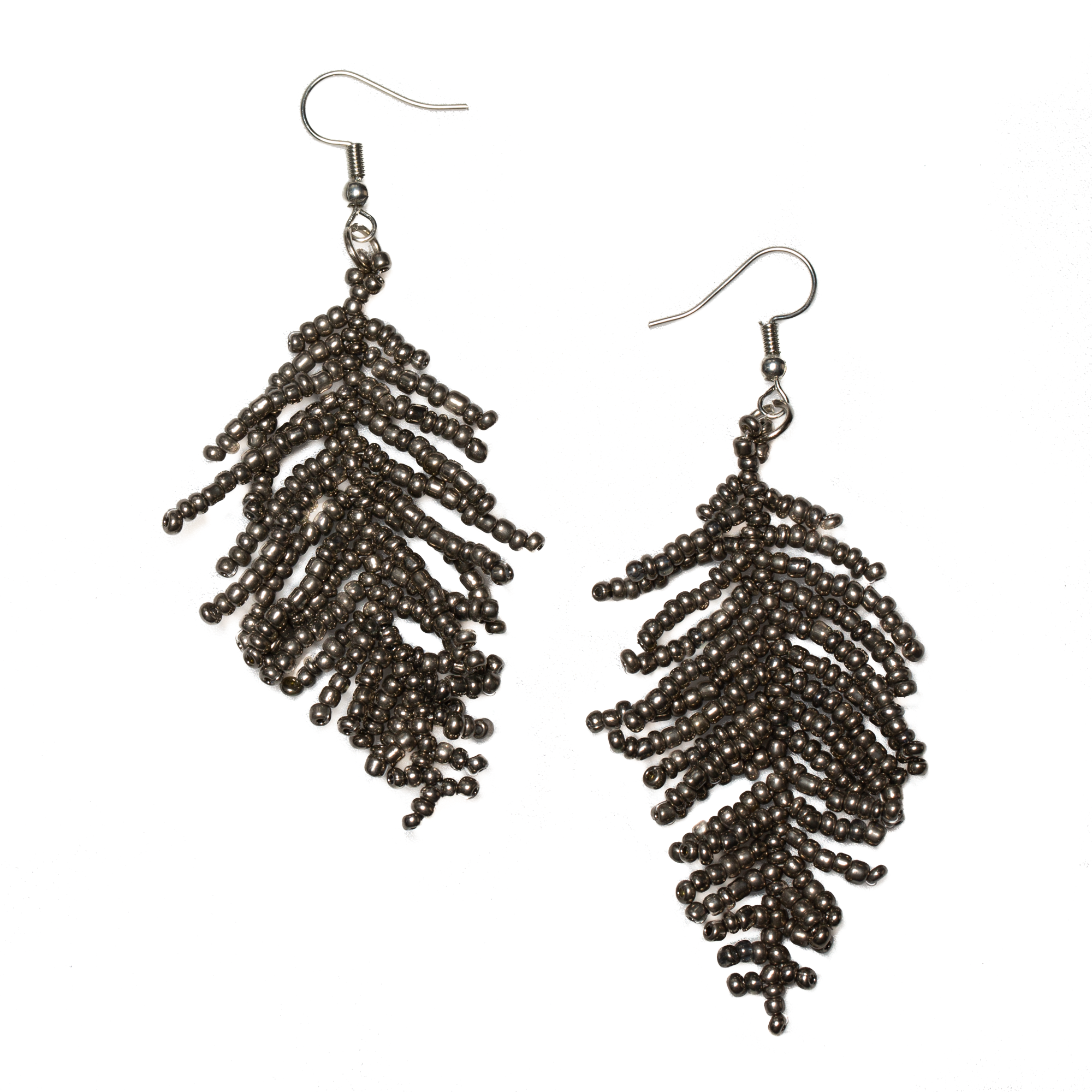 Beaded Leaf Earring - Shopthatapp.ca