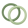 Set of 2 Tonal Resin Bangles Set for Elegant Style - Shopthatapp.ca