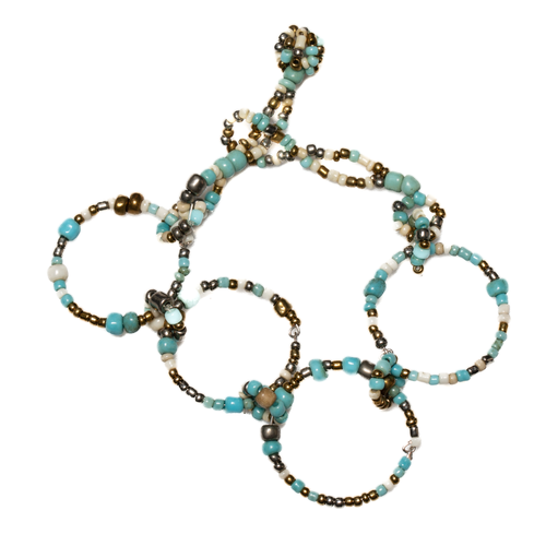 Beaded Hoop Bracelet - Shopthatapp.ca
