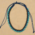 Turquoise Bead Anklet - Shopthatapp.ca