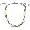 Shell Bead Anklet - Beachy Boho Charm for Stylish Footwear - Shopthatapp.ca