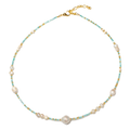 Large Pearl Bead Necklace - Short Elegance for Every Occasion - Shopthatapp.ca