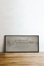 SHADOWED HOUSE Art Print | Oeuvre sur toile étirée - Shopthatapp.ca