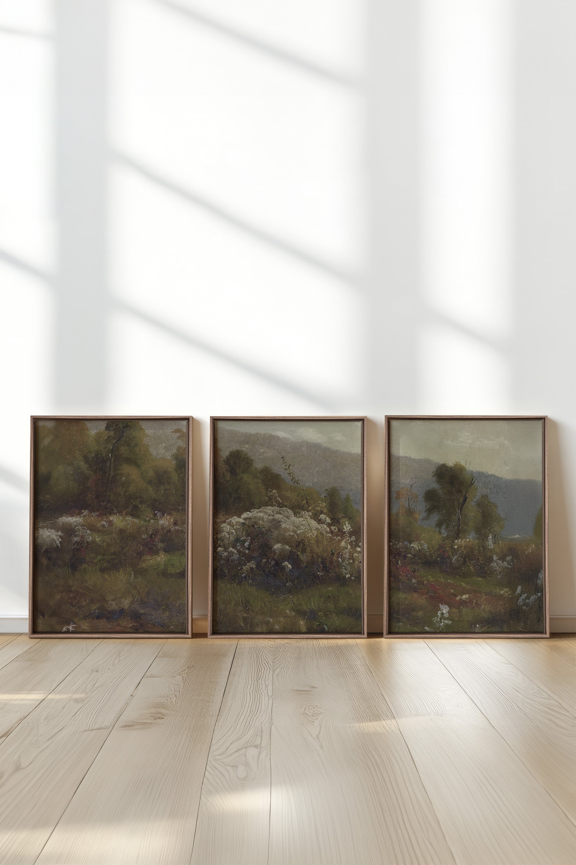 TRIO DOUCEURS CHAMPÊTRES (3 Oeuvres sur toile étirée)