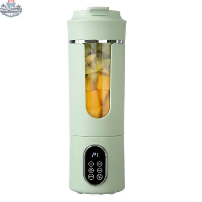 Portable Rechargeable Juice Blender Compact Handheld Electric Smoothie Maker For Travel Office Home - Shopthatapp.ca