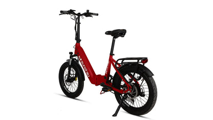 E-Vélo EUNORAU QUEBEC META20 1.0 electric bicycle with sleek frame and handlebars, ready for an outdoor ride.