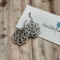 Rose Flower Earrings - Shopthatapp.ca