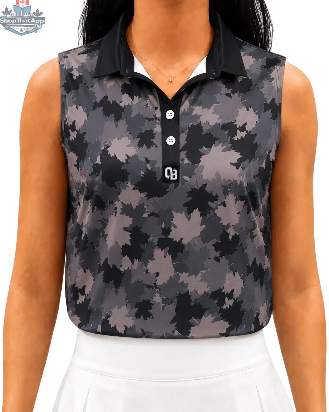 Maple Camo - Sleeveless - Shopthatapp.ca