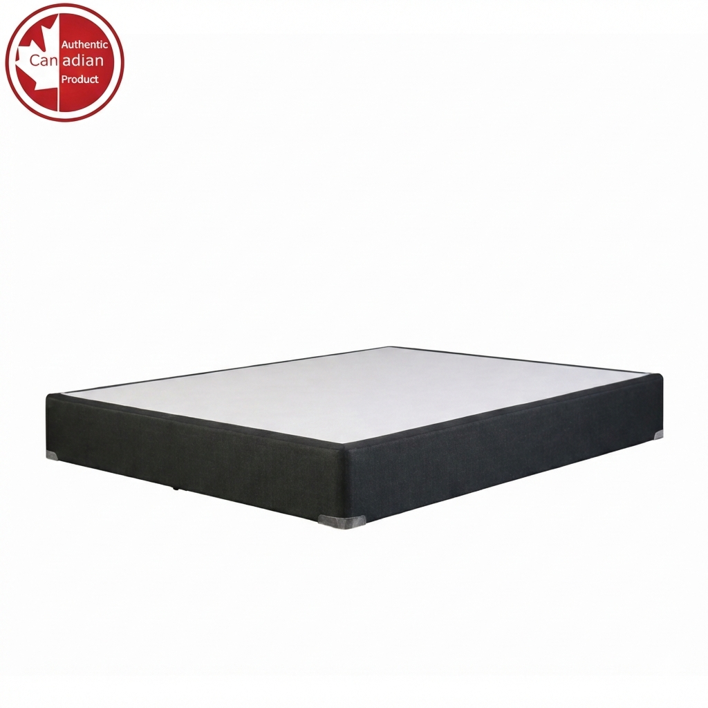 UltraFlex® EasySleep Mattress and BoxSpring Set - Canadian-Made Medium Firm Gel Infused Reversible Comfort With Pressure Relief, Cooling Technology, Bamboo Cover, CertiPUR-US® Certified Foam Eco-Friendly Mattress (Made in Canada) - Shopthatapp.ca