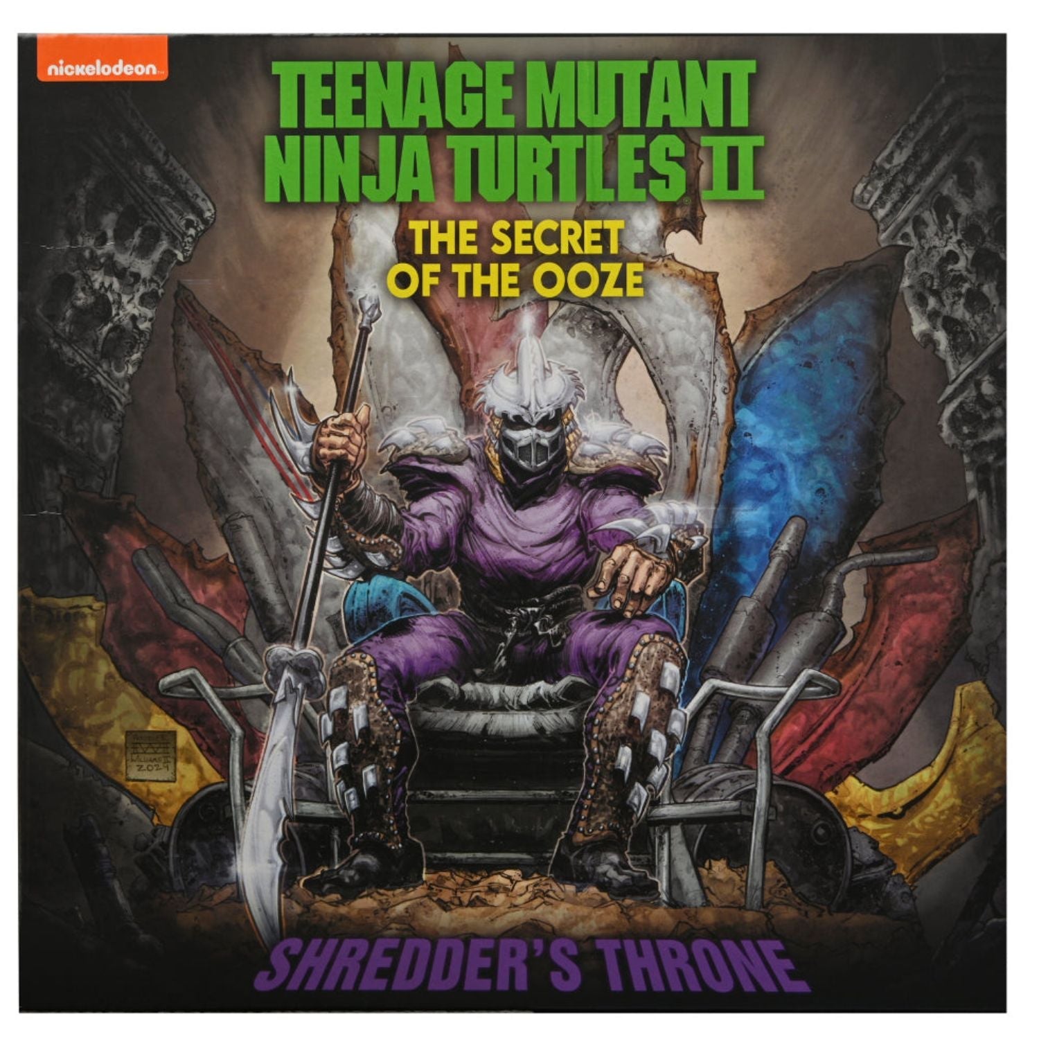 Teenage Mutant Ninja Turtles II: The Secret of the Ooze - Shredder's Throne - TATSU (preorder Q1) - Www.Shopthatapp.ca