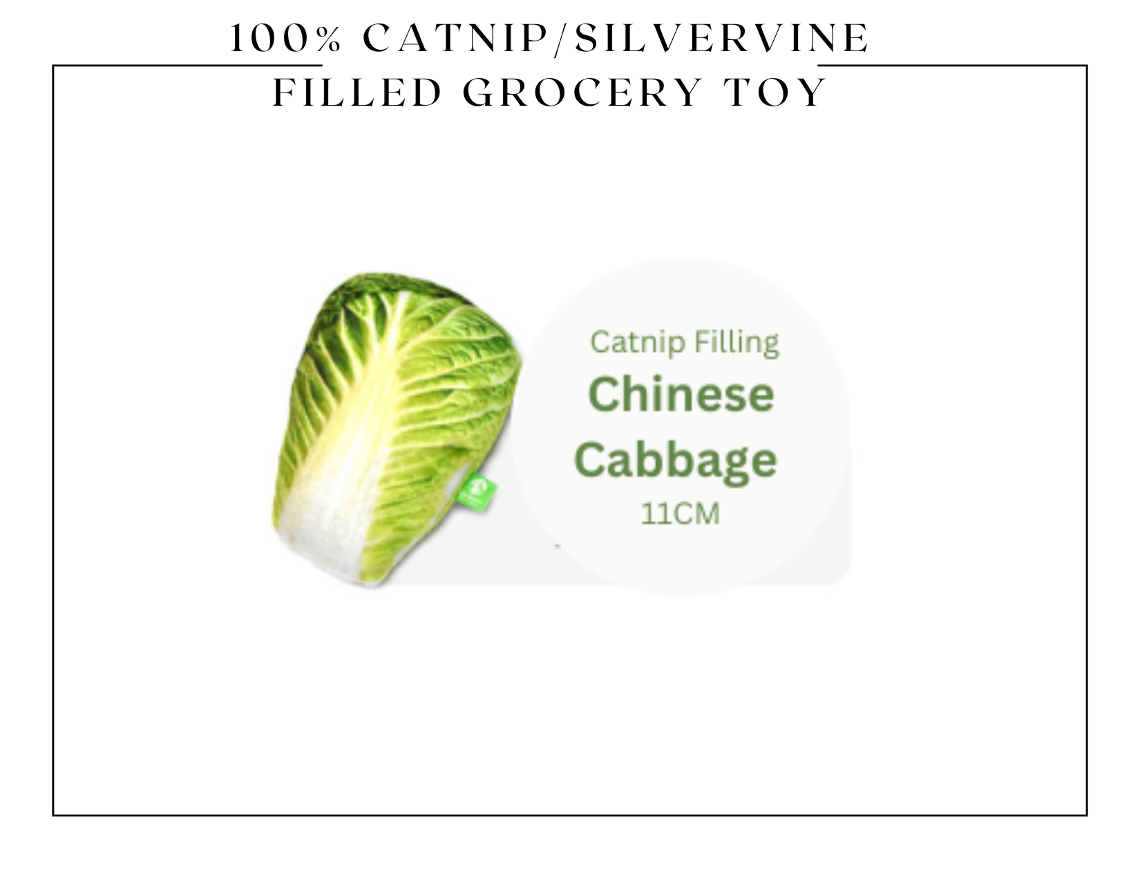 100% Silvervine Catnip Cuddle Toy - Grocery Shaped Plush for Cats - Shopthatapp.ca