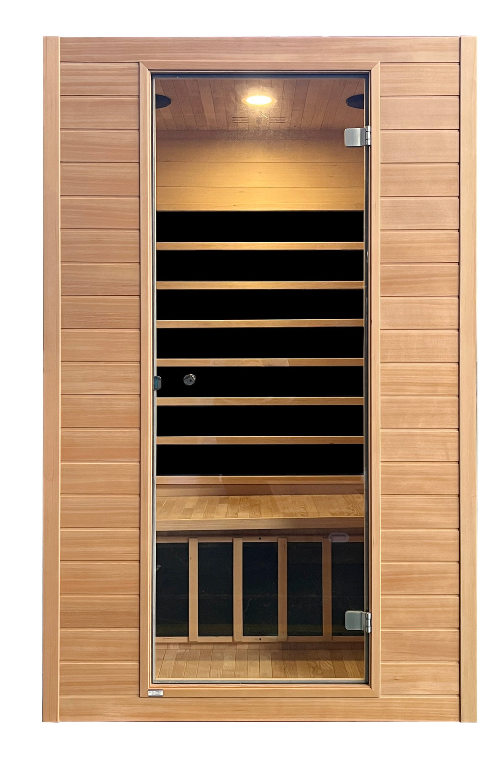 Blisspod | Vienna | Far Infrared Sauna Canadian Hemlock Very Low EMF Sauna, 7 Heaters – 3 Persons - Www.Shopthatapp.ca