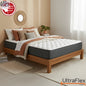 UltraFlex® STELLAR mattress and box spring set featuring a quilted top, cooling gel, and medium firm support for orthopedic comfort.