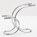 Merkur Shaving Stand for DE Safety Razor - Curved Chrome Design