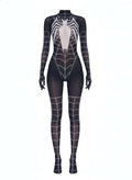 Super Hero Spider Sheer 10D Nylon Full Bodysuit Body Stocking Lingerie - Shopthatapp.ca
