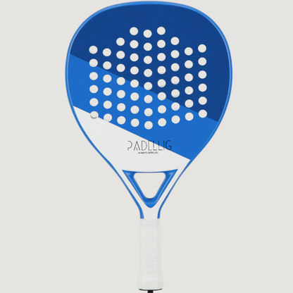 Padelracket Padellig Full Carbon Blue Delight – Inclusief tas & 3 ballen - Shopthatapp.ca