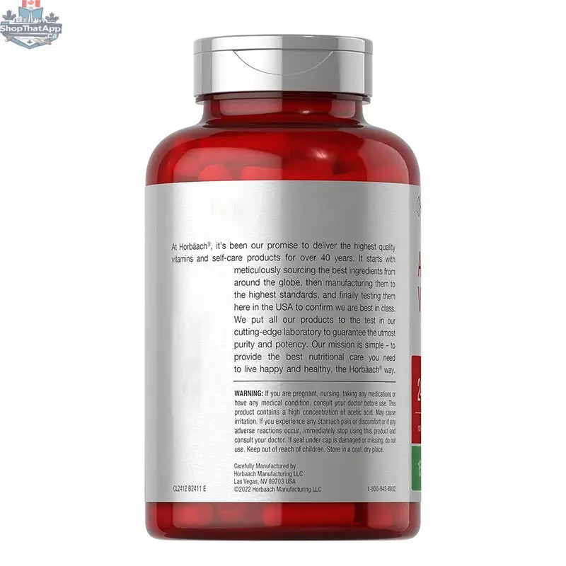 Health Vinegar Capsules - Shopthatapp.ca