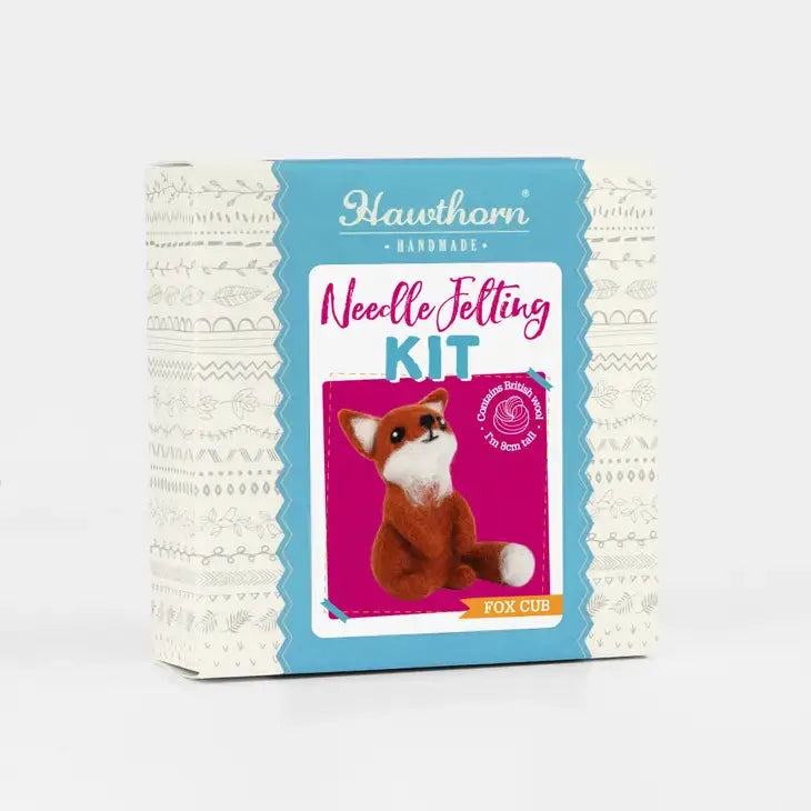 Hawthorn Handmade - Fox Cub Mini Needle Felting Kit - Shopthatapp.ca