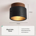 Japanese Style Trendy Yellow Cave Style Ceiling Light For Home Use