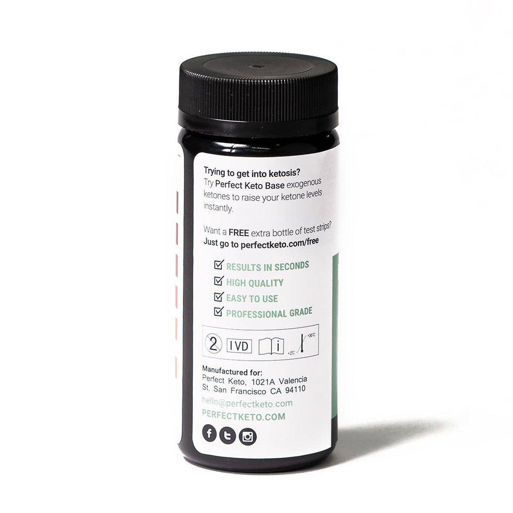 Perfect Keto Ketone Test Strips - Www.Shopthatapp.ca