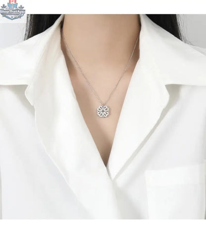 Elevate Your Style with the Clover Heart Pendant Necklace - Shopthatapp.ca