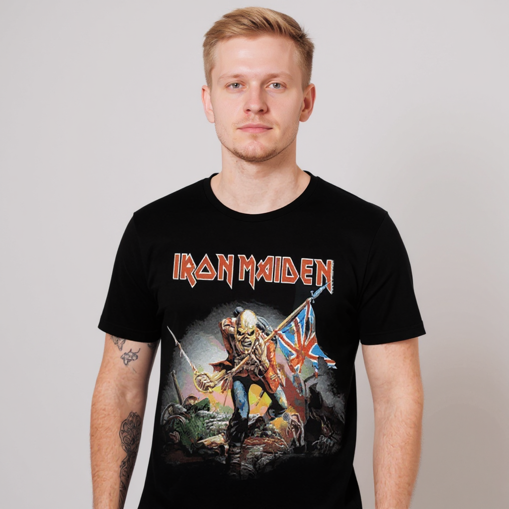 Iron Maiden - The Trooper Black T-Shirt - Www.Shopthatapp.ca