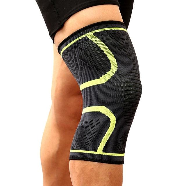 Fitness Knee Support Sleeve - 1PCS Elastic Nylon Compression Knee Pad Brace for Running, Cycling, Basketball, and Volleyball - Shopthatapp.ca