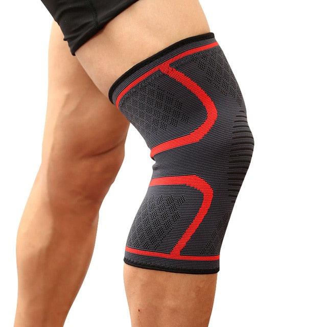 Fitness Knee Support Sleeve - 1PCS Elastic Nylon Compression Knee Pad Brace for Running, Cycling, Basketball, and Volleyball - Shopthatapp.ca