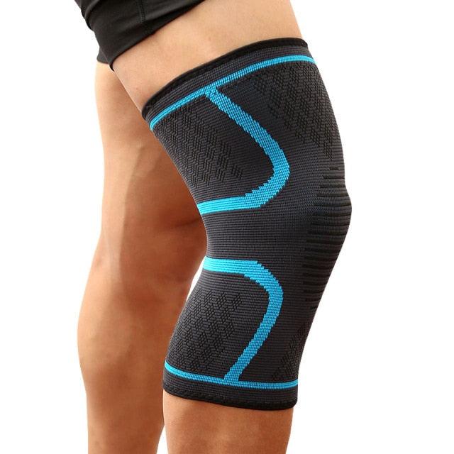 Fitness Knee Support Sleeve - 1PCS Elastic Nylon Compression Knee Pad Brace for Running, Cycling, Basketball, and Volleyball - Shopthatapp.ca