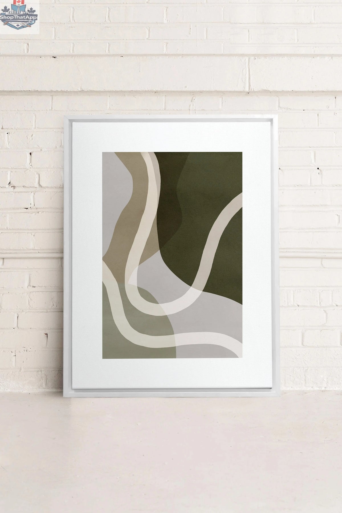 AUTUMN WHIRL - Tableau automnal étiré sur toile - Shopthatapp.ca