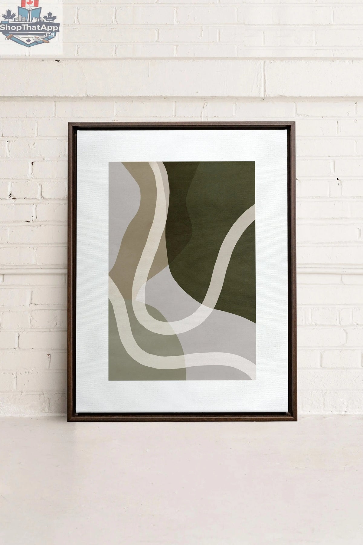 AUTUMN WHIRL - Tableau automnal étiré sur toile - Shopthatapp.ca