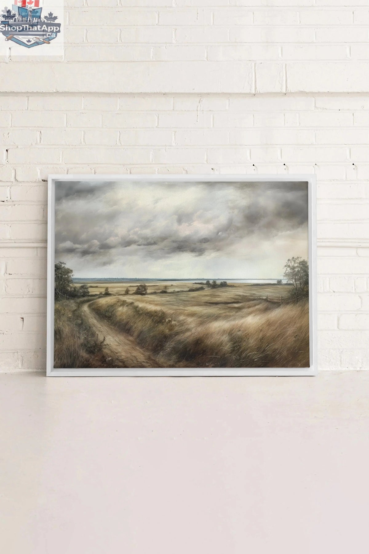 MOODY BREEZES Artwork - Oeuvre sur toile étiré - Shopthatapp.ca