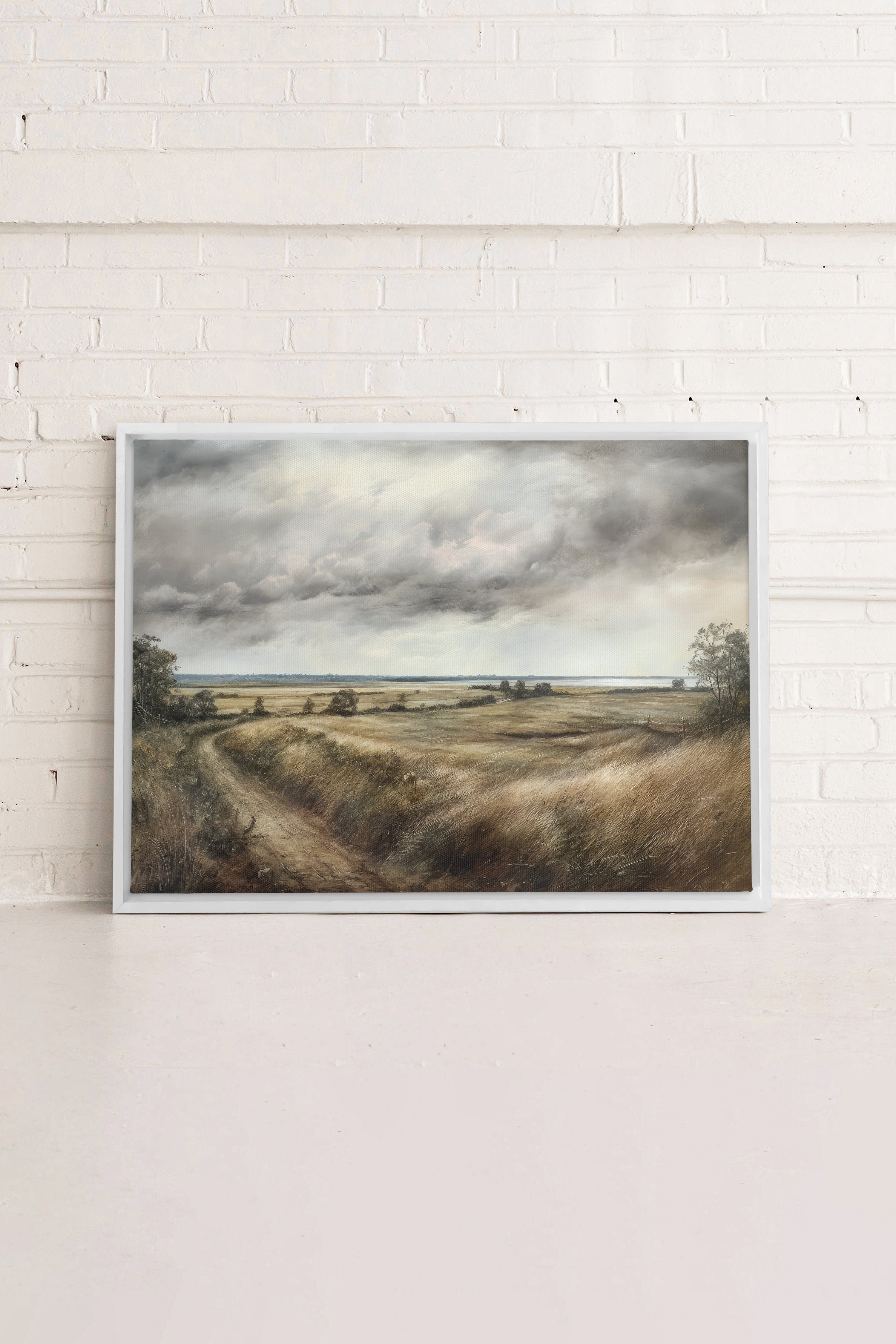 MOODY BREEZES Artwork - Oeuvre sur toile étiré