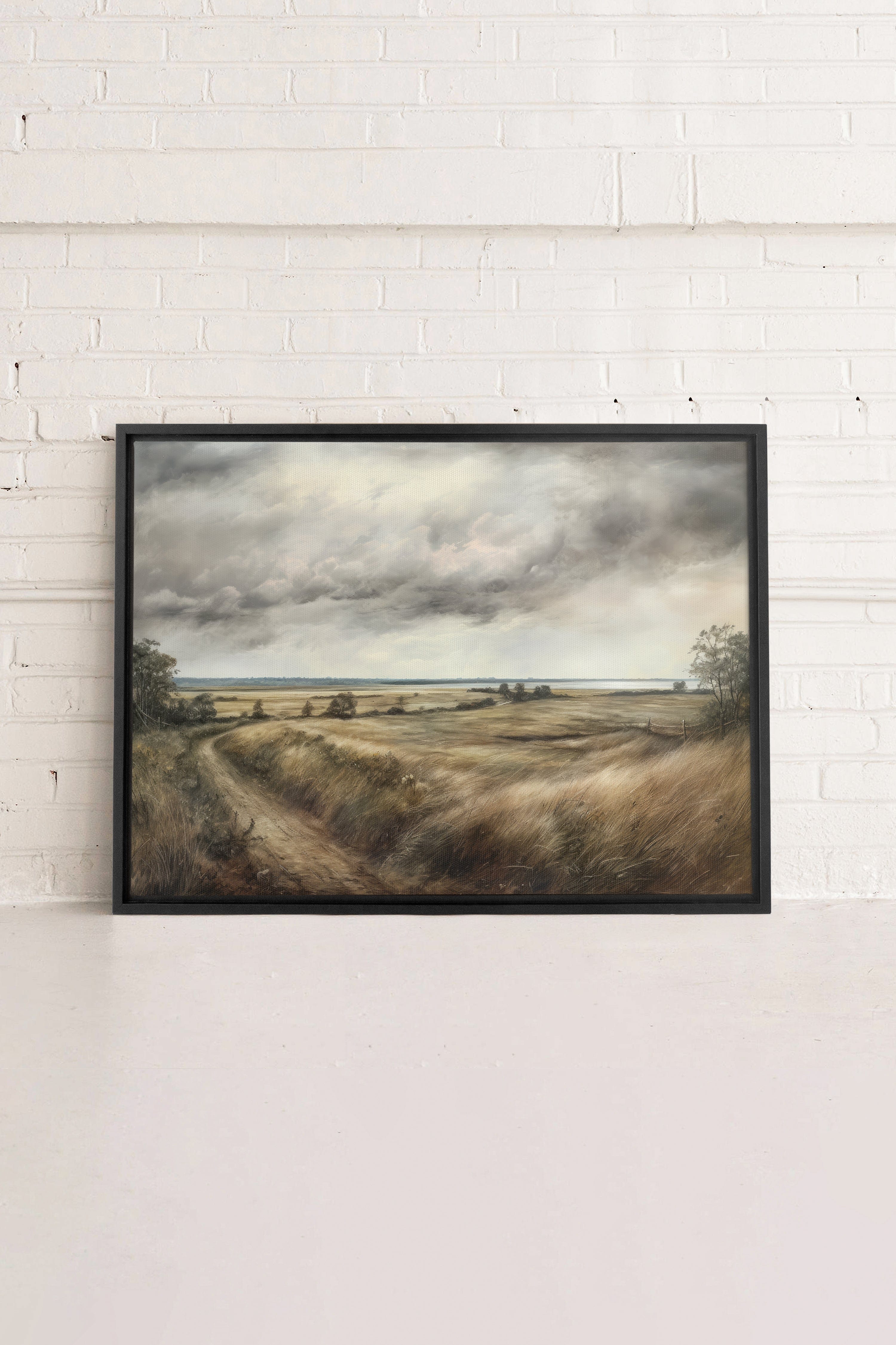 MOODY BREEZES Artwork - Oeuvre sur toile étiré