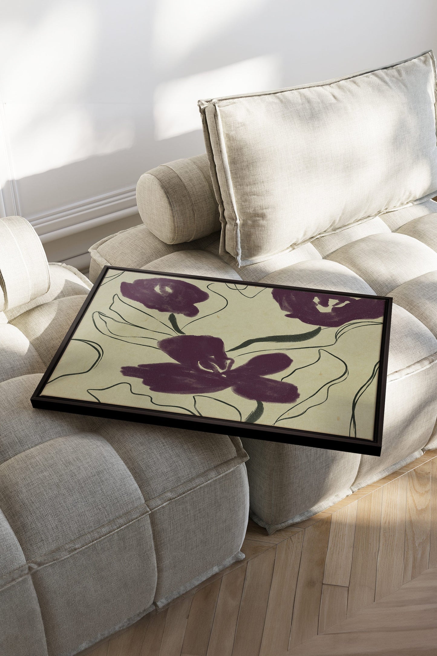 VELVET GARDEN Artwork – Oeuvre sur toile étirée - Shopthatapp.ca
