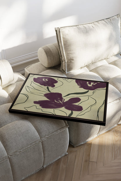 VELVET GARDEN Artwork – Oeuvre sur toile étirée - Shopthatapp.ca