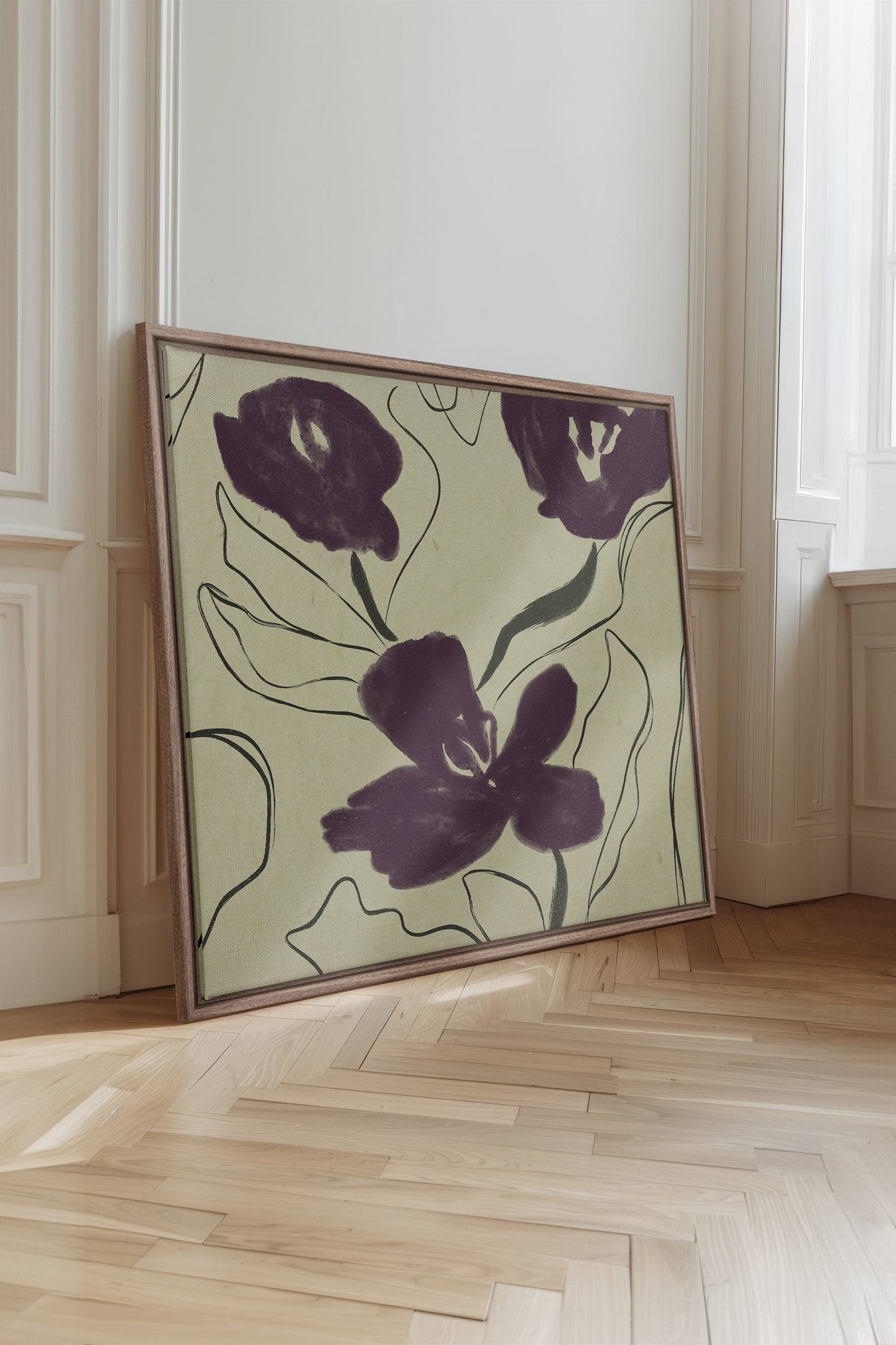 VELVET GARDEN Artwork – Oeuvre sur toile étirée - Shopthatapp.ca